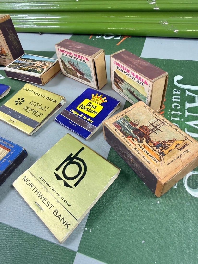 Collection Of Vintage Original Matchboxes From Around The World - 4