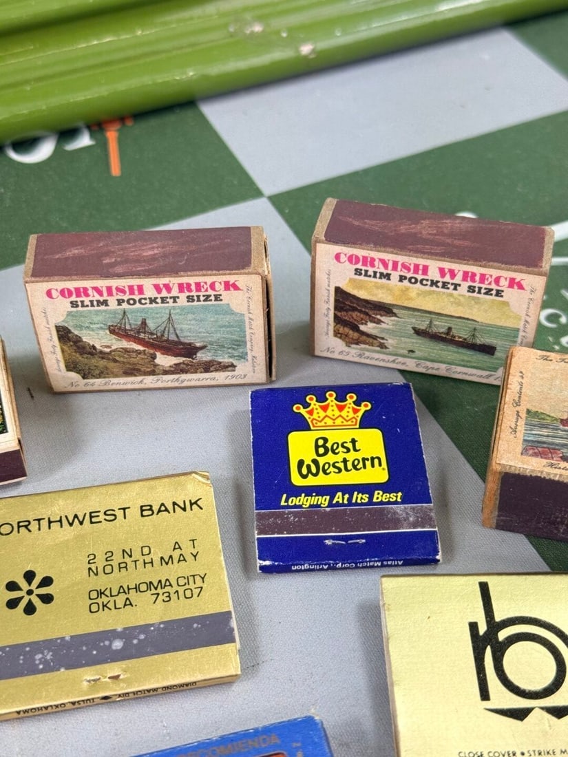 Collection Of Vintage Original Matchboxes From Around The World - 6