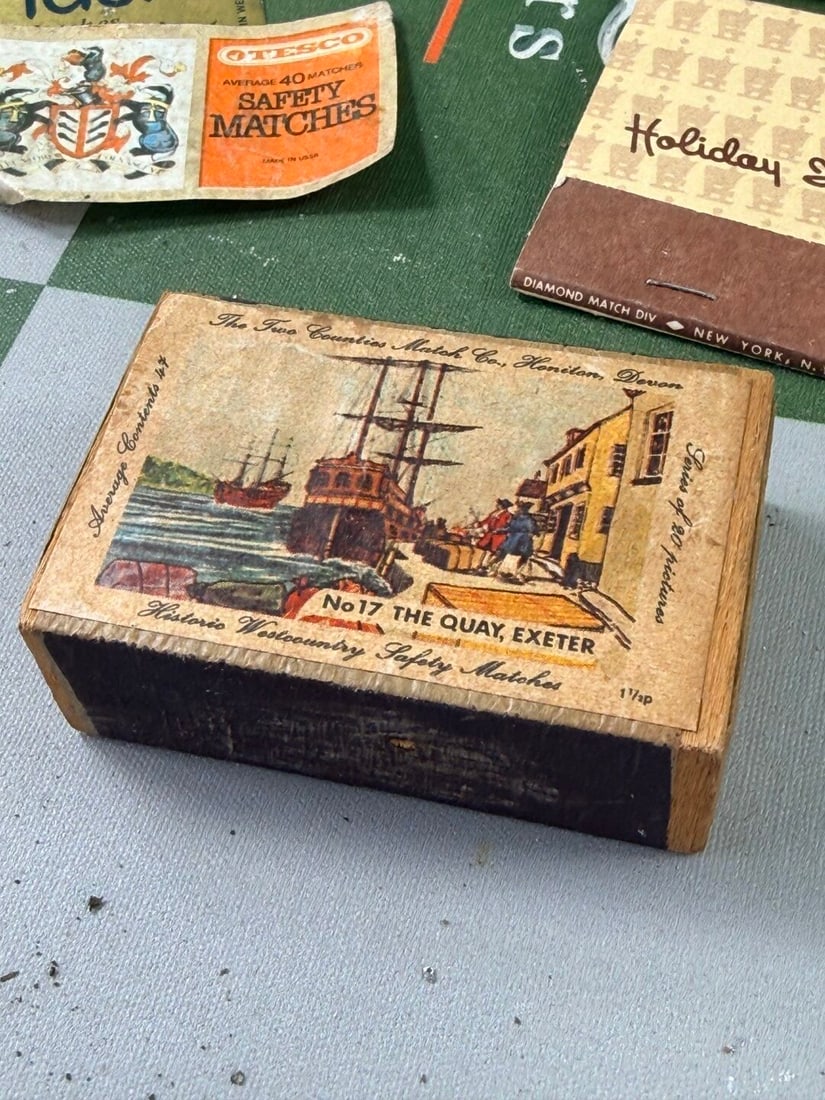 Collection Of Vintage Original Matchboxes From Around The World - 7