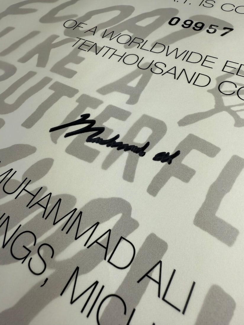 Muhammad Ali Gold Leaf Hardback Signed Book `Goat`By Taschen- Weighes 34KGs! - 17