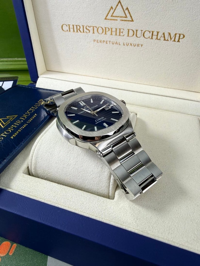 Christophe Duchamp LEnvie Watch Blue 44 Bezel-Sold Out Edition Worldwide - 7
