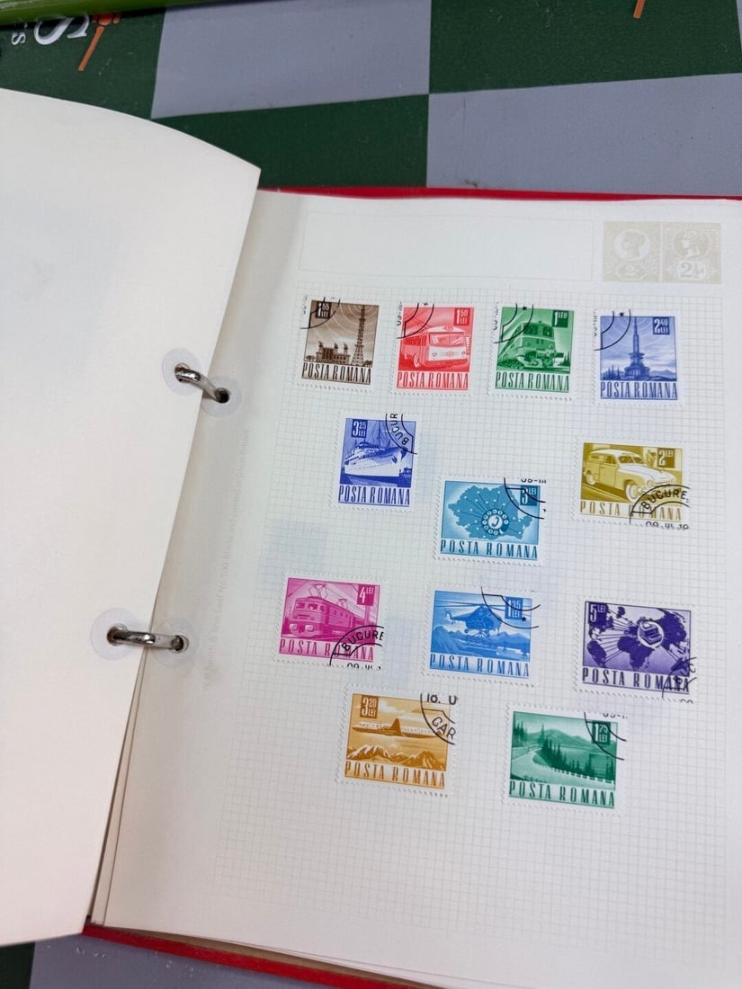 Large Collection Book of Historical World Stamps - 10