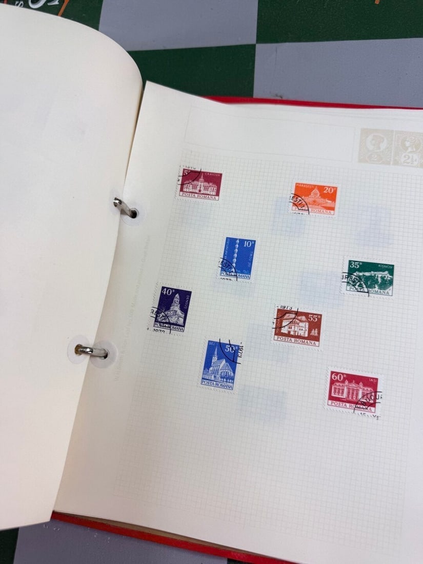 Large Collection Book of Historical World Stamps - 9