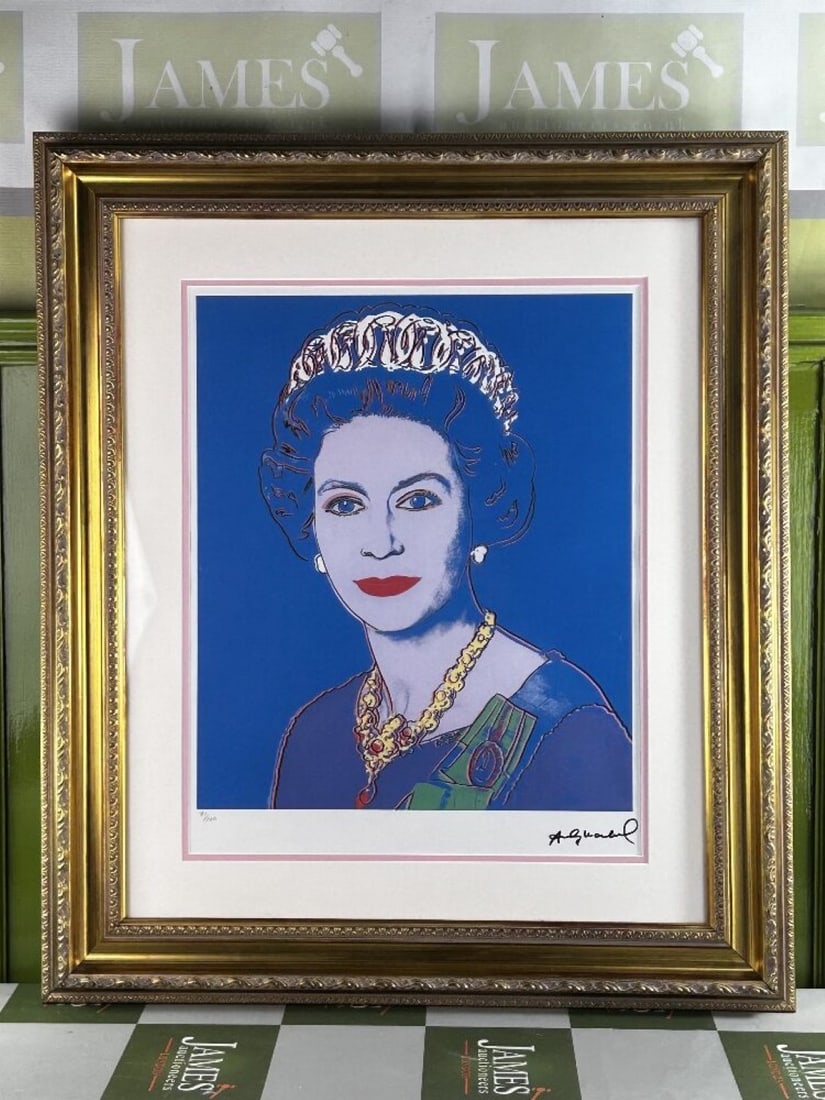 Andy Warhol-(1928-1987) Elizabeth Numbered Lithograph # 41/100 - 7