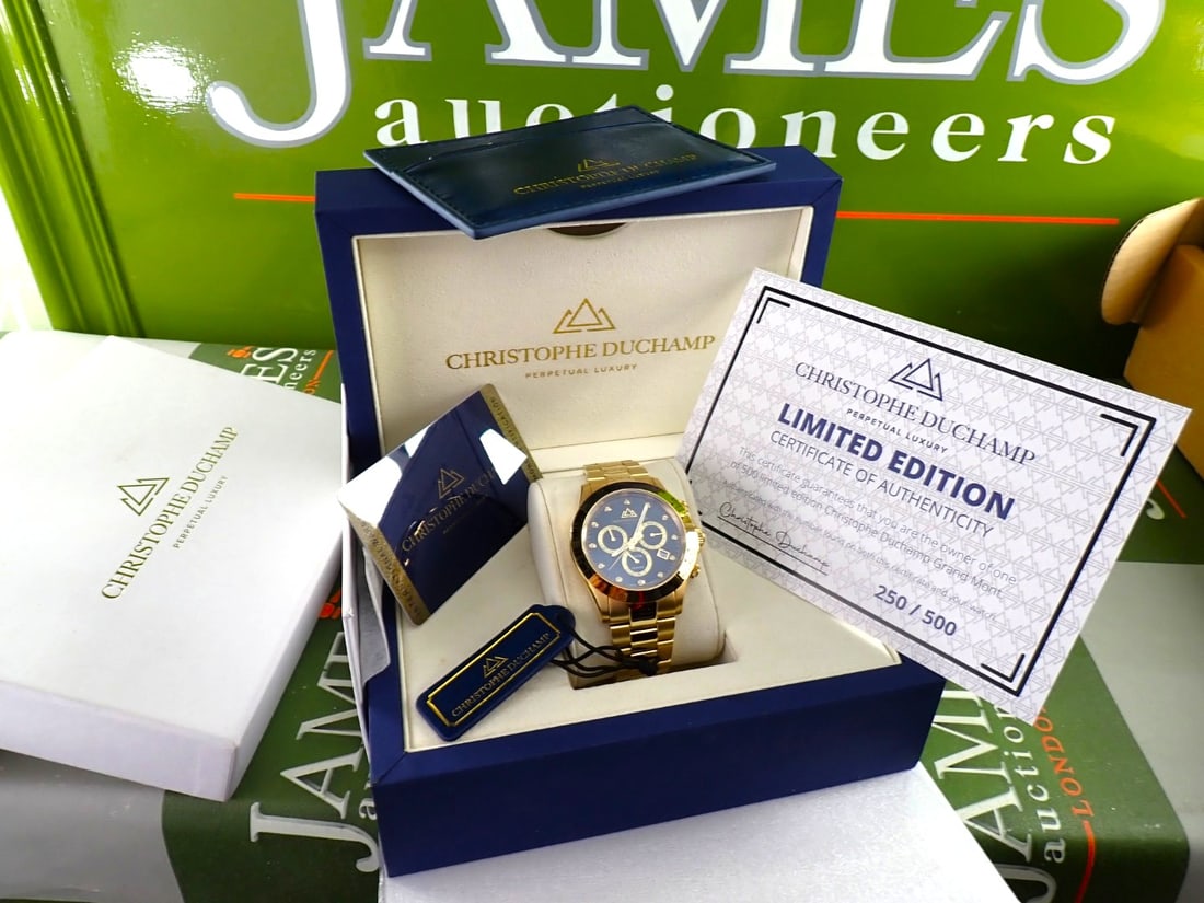 Christophe Duchamp Perpetual Ltd Edition `Grand Mont` #250/500-Sold Out. (1 of 6)