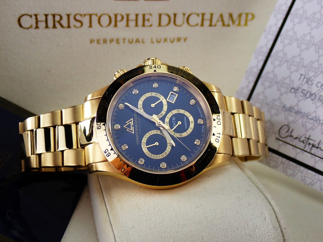 Christophe Duchamp Perpetual Ltd Edition `Grand Mont` #250/500-Sold Out. - 2