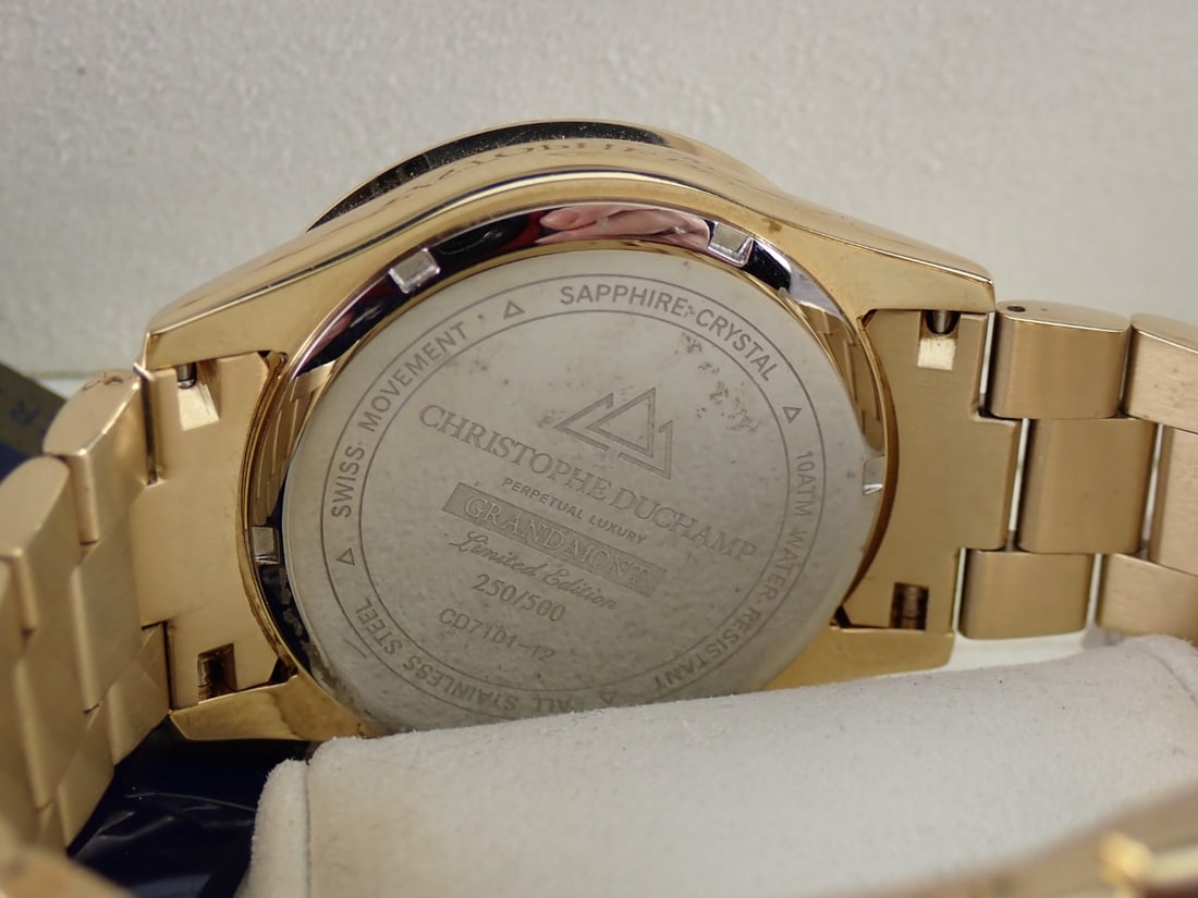 Christophe Duchamp Perpetual Ltd Edition `Grand Mont` #250/500-Sold Out. - 4