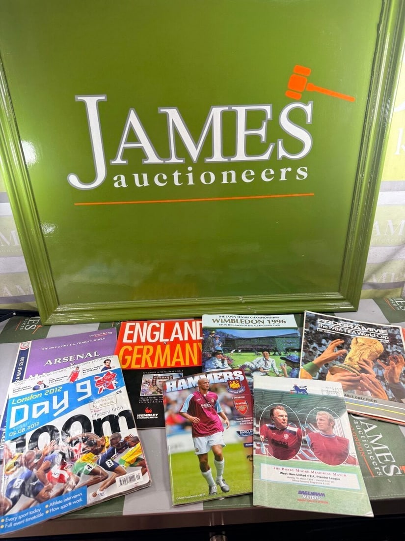 Collection of various Football & Wimbledon Magazines & Programs: Collection of various Football & Wimbledon Magazines & Programs