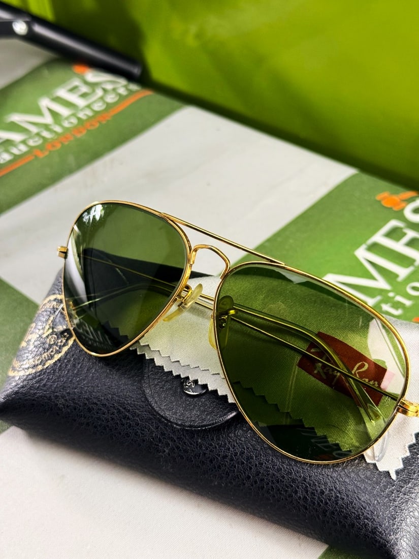 Ray-Ban Vintage Aviator Sunglasses (1 of 7)