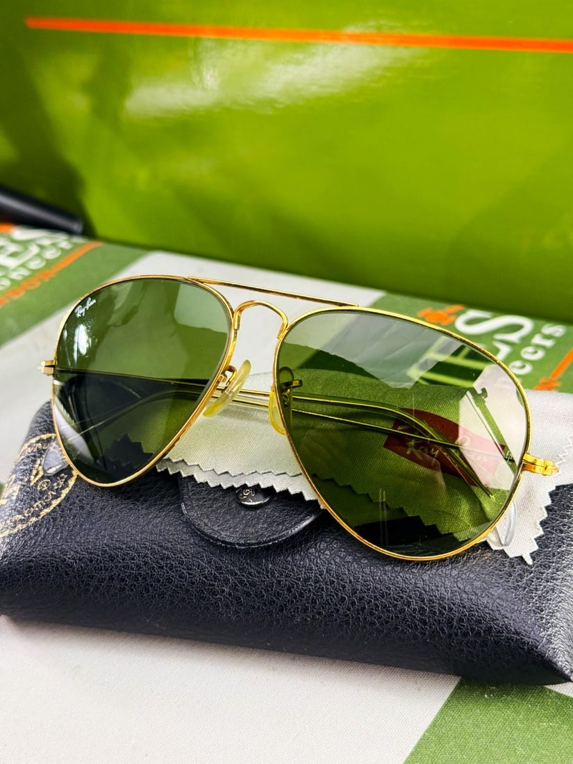 Ray-Ban Vintage Aviator Sunglasses - 6
