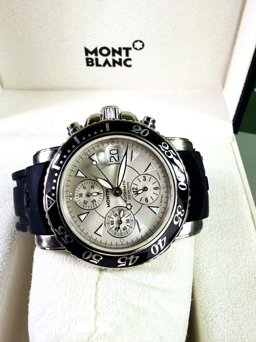Montblanc Swiss Made Meisterstuck 7034 Edition 42mm Automatic Chronograph - 7