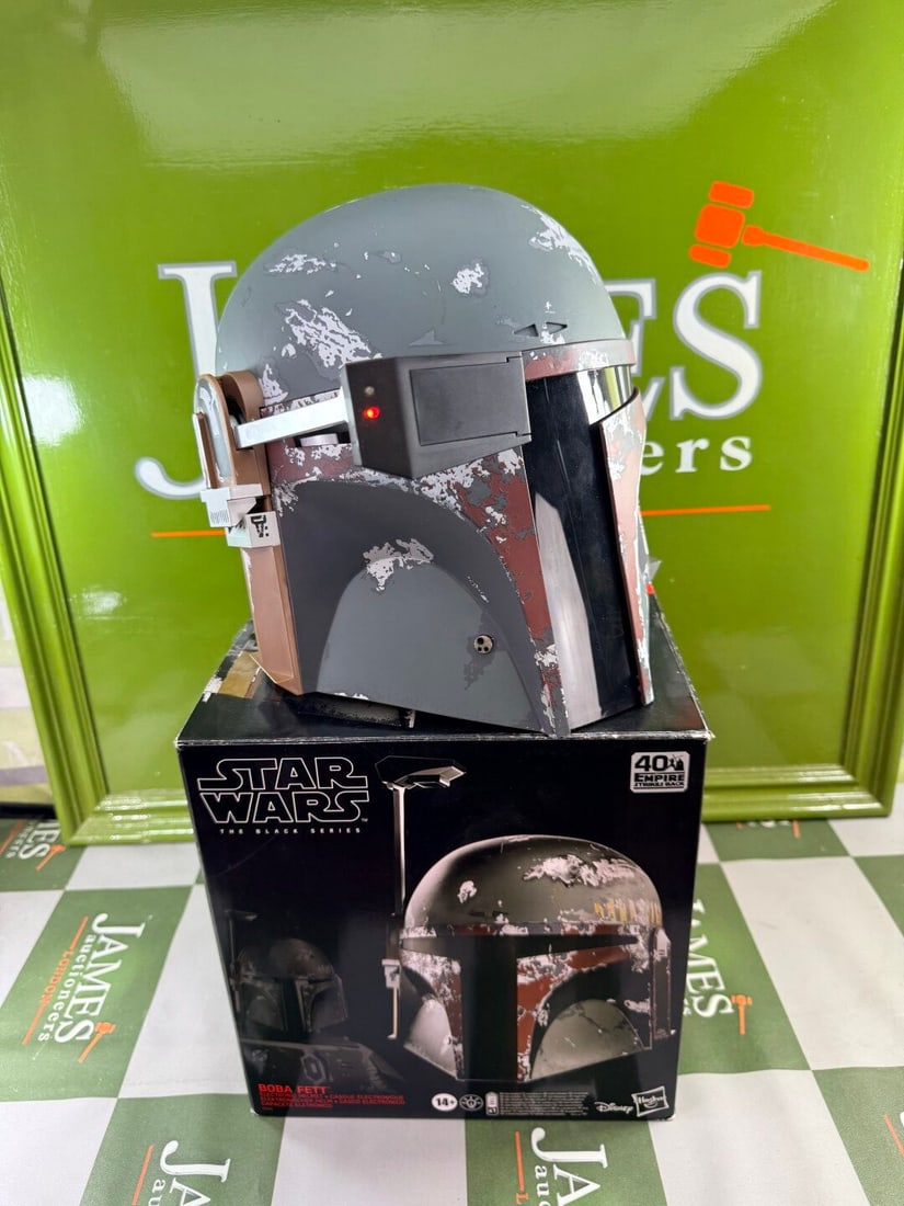 Star Wars 1/1 Scale 40th Anniversary Boba Fett Helmet - 7