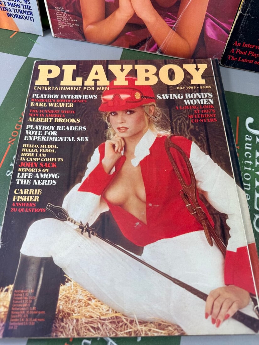 Playboy Adult Collectable Magazines #2 - 3
