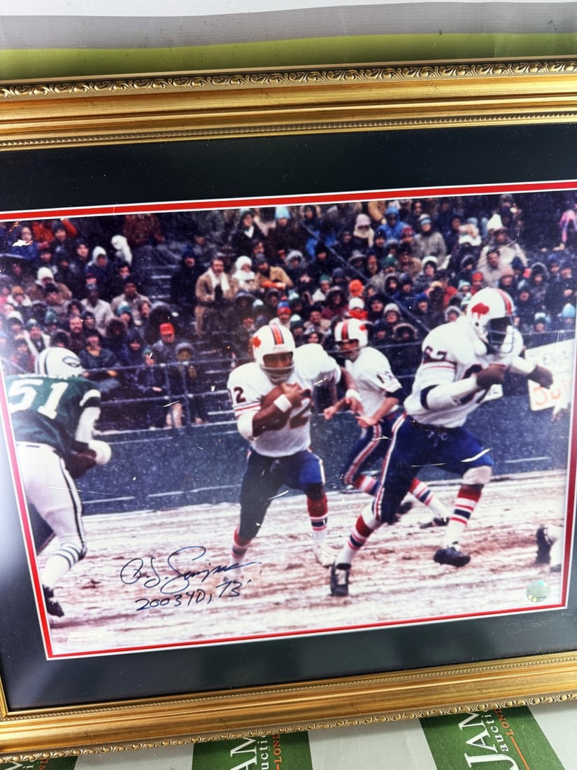 O J Simpson Signed & Original Time Out Montage - 7