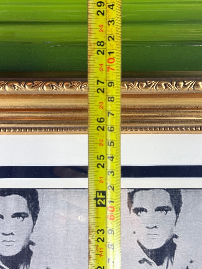 Andy Warhol-(1928-1987) Elvis Numbered Lithograph #38/100 - 7