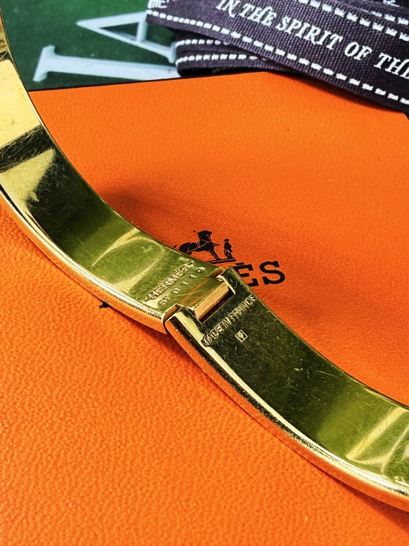 Hermes Paris Iconic Edition Bracelet Gold/Black - 3