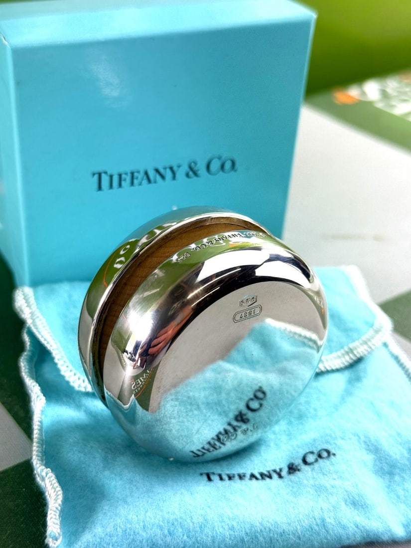Tiffany & Co. 925 Sterling Silver Yo-Yo 1887 Edition. Rare Example. - 3