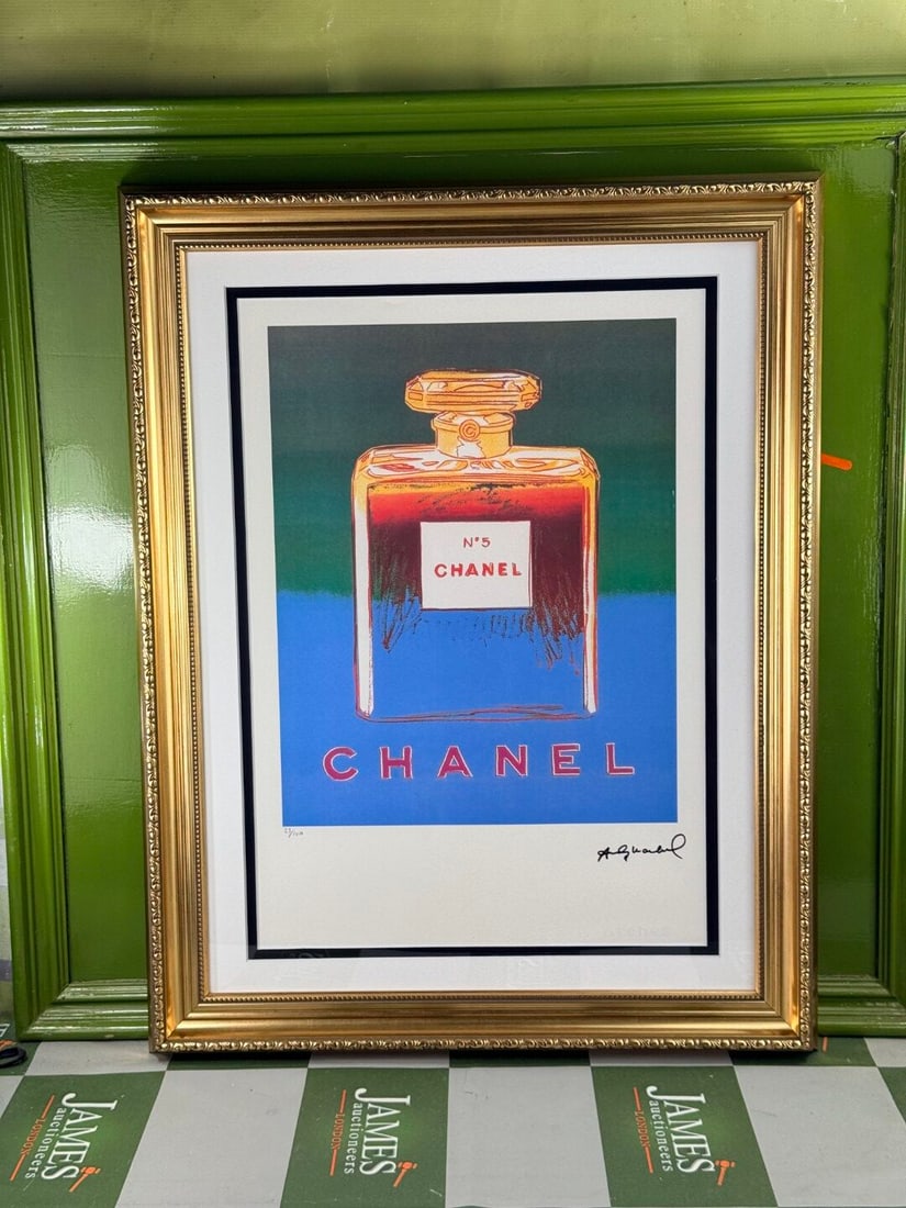 Andy Warhol-(1928-1987) Chanel Numbered Lithograph #23/100 - 7