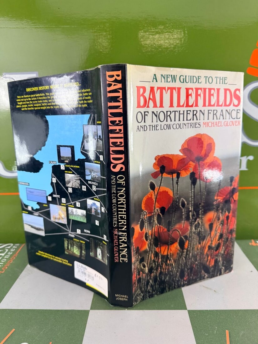 Hardback Book Guide To Battlefields Northern France WW-II (1 of 3)