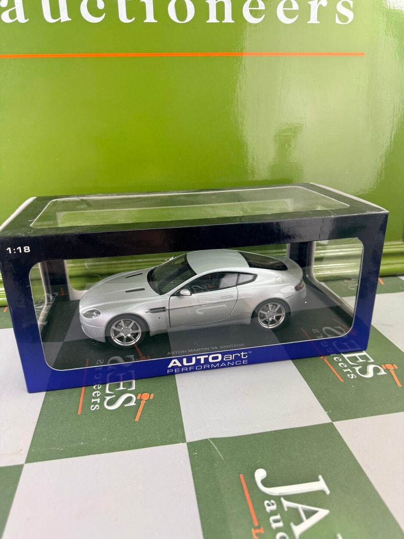 Autoart Performance Aston Martin Vantage 1:18 Scale: Autoart Performance Aston Martin Vantage 1:18 Scale, excellent example in original packaging, private vendor collection.