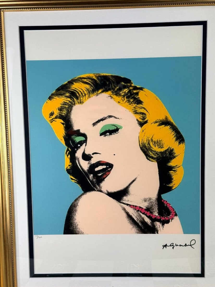 Andy Warhol-(1928-1987) Marilyn Numbered Lithograph #53/125 - 2
