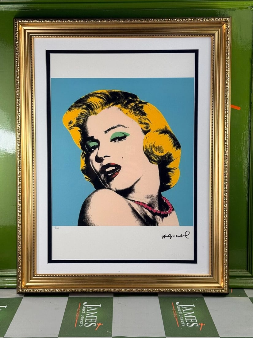 Andy Warhol-(1928-1987) Marilyn Numbered Lithograph #53/125 - 7