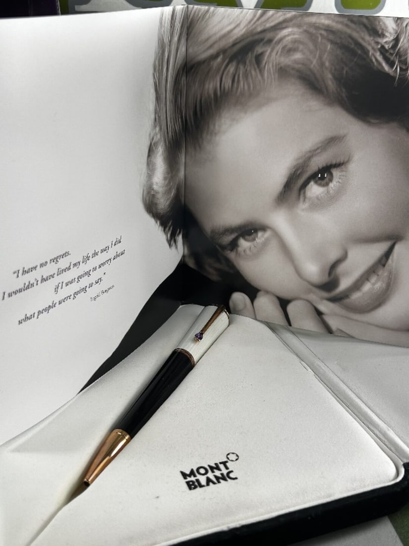 Montblanc Ingrid Bergman La Donna Special Edition Ballpoint Pen (1 of 7)