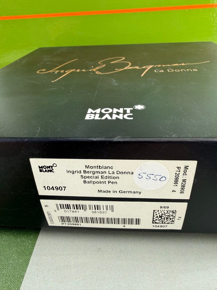 Montblanc Ingrid Bergman La Donna Special Edition Ballpoint Pen - 2