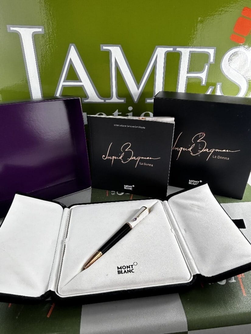 Montblanc Ingrid Bergman La Donna Special Edition Ballpoint Pen - 4