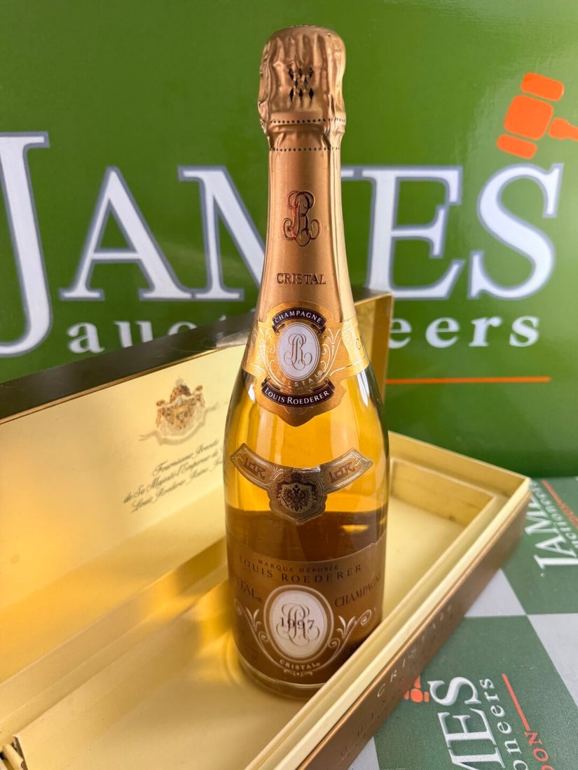 1997 Vintage Louis Roederer Cristal Champagne, 750ml, - 9