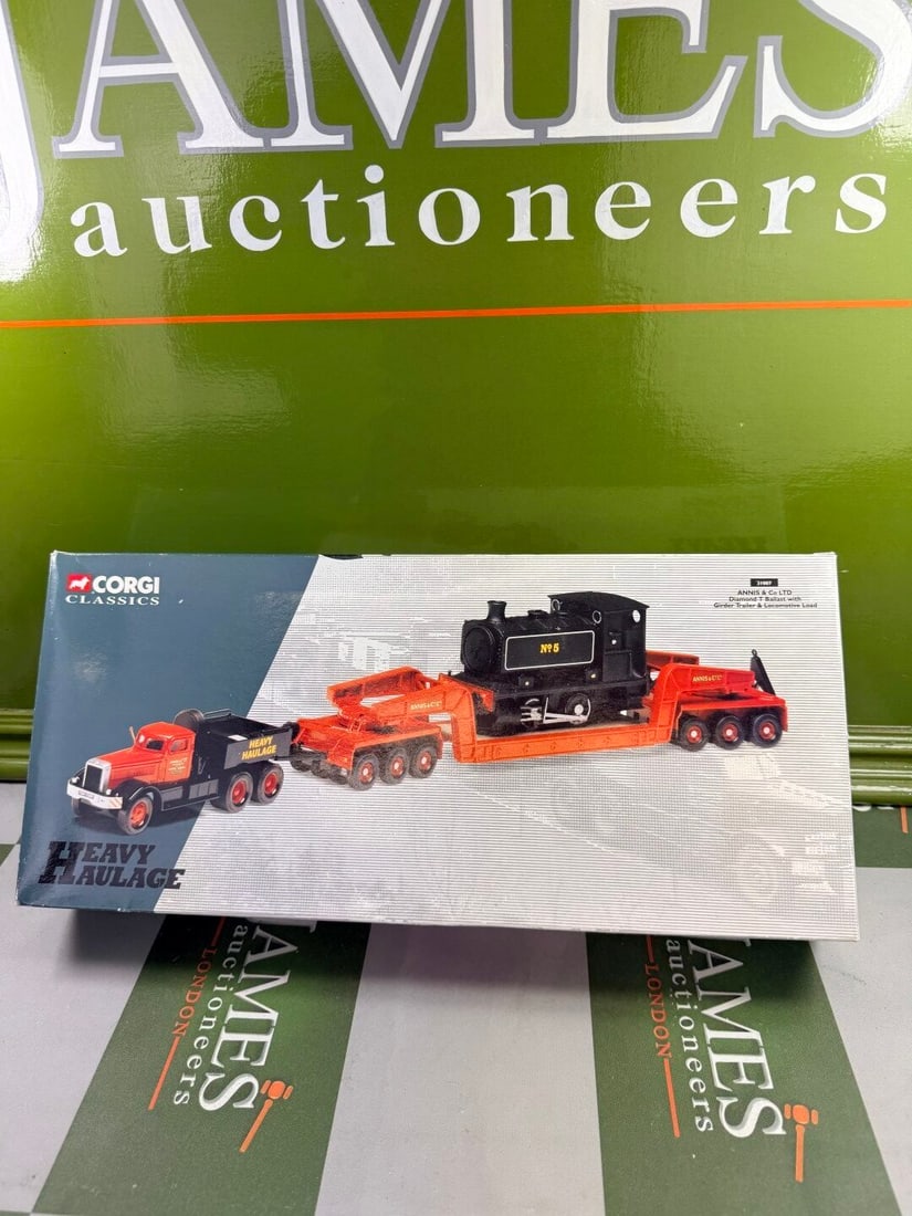 Annis & Co 1:50 Scale Diamond Ballast/Trailer & Locomotive - 2