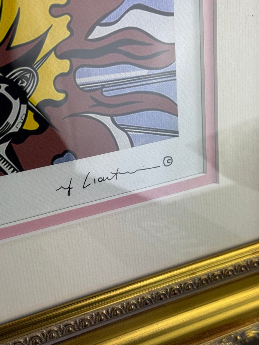 Roy Lichenstein (1923-1997) `Wham` #12/150 - 6