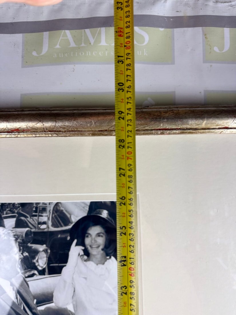 Kennedy Interest- Stunning Montage Of The Late Jackie `O` Mrs Kennedy Signed Example - 10