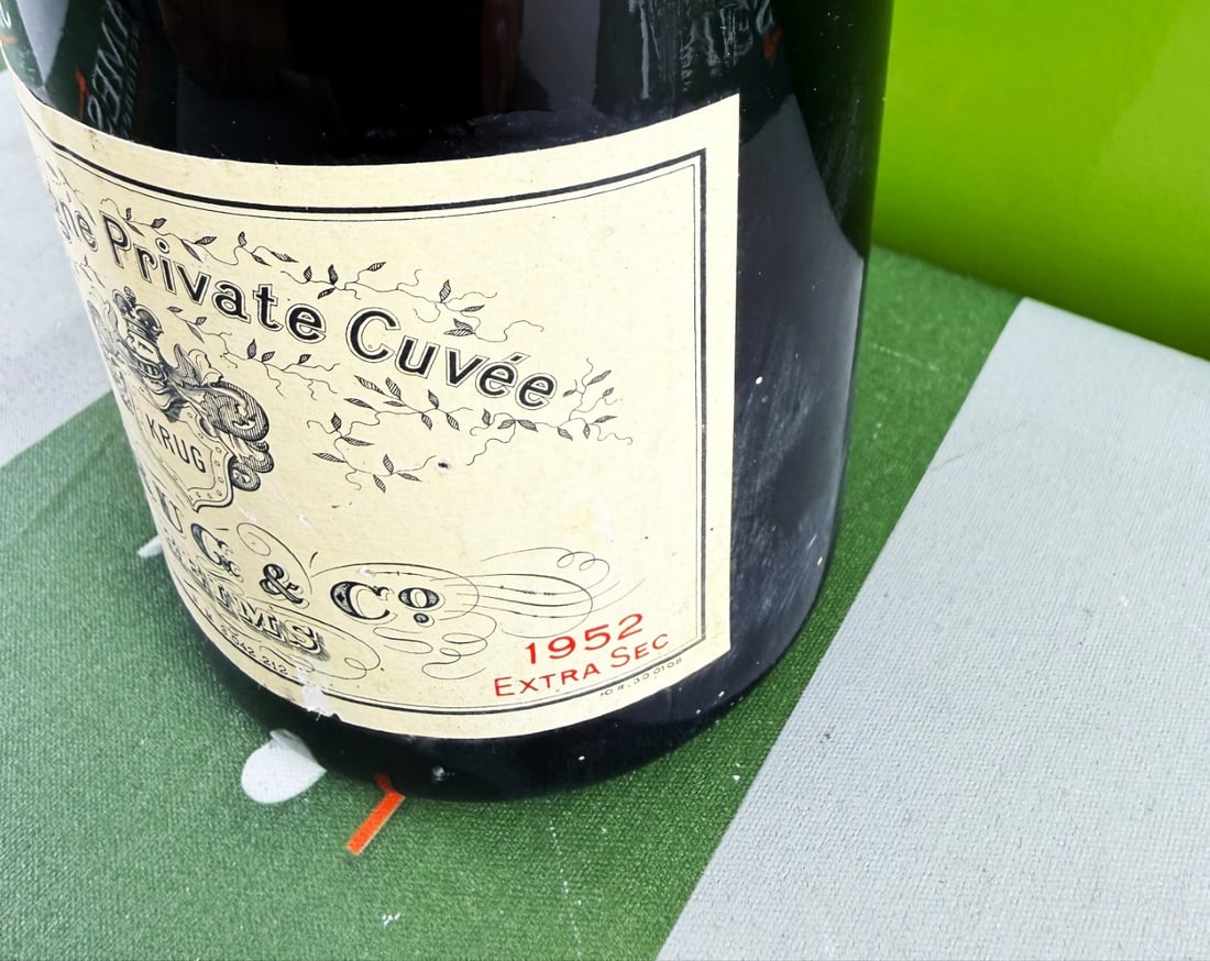 Krug 1952 Extra Sec Champagne Private Cuvee -Investment Lot-Retails GBP 5k - 4