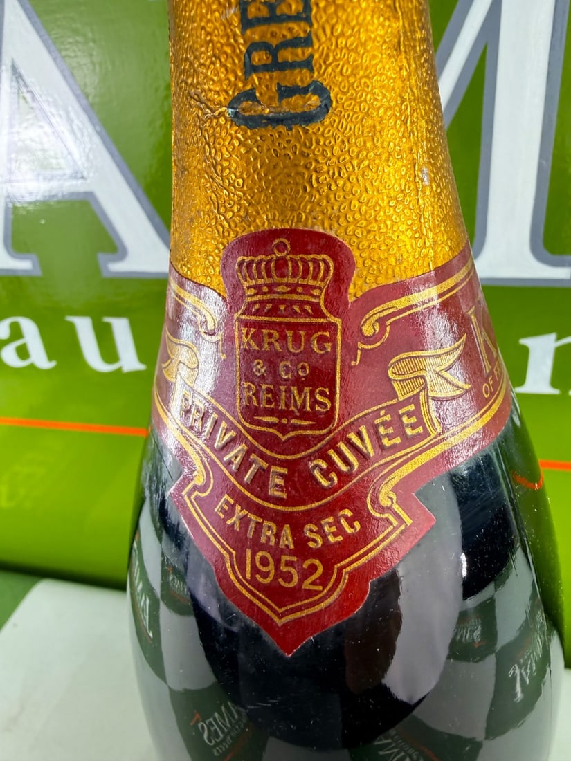 Krug 1952 Extra Sec Champagne Private Cuvee -Investment Lot-Retails GBP 5k - 5