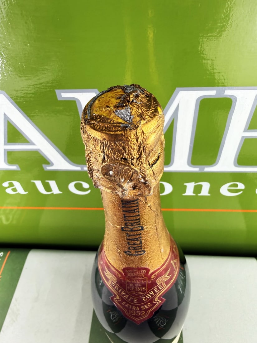 Krug 1952 Extra Sec Champagne Private Cuvee -Investment Lot-Retails GBP 5k - 7