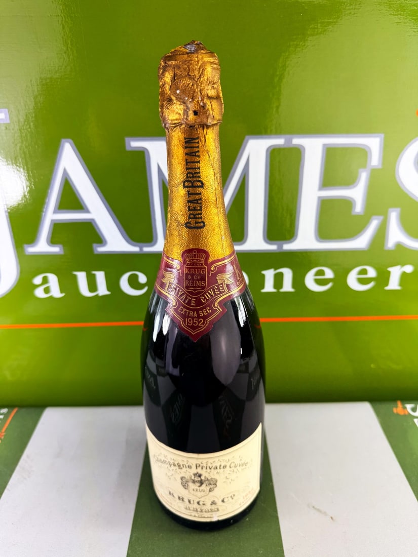 Krug 1952 Extra Sec Champagne Private Cuvee -Investment Lot-Retails GBP 5k - 9