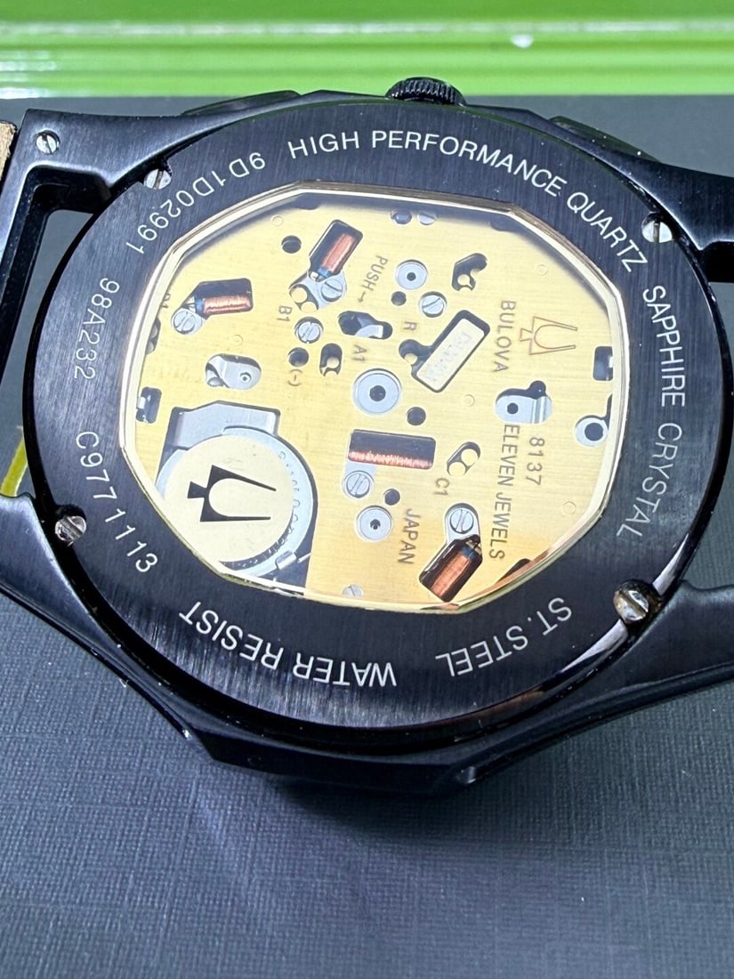 Bulova Gents CURV Midnight Black/Blue Chronograph Edition 2025 Edition - 8