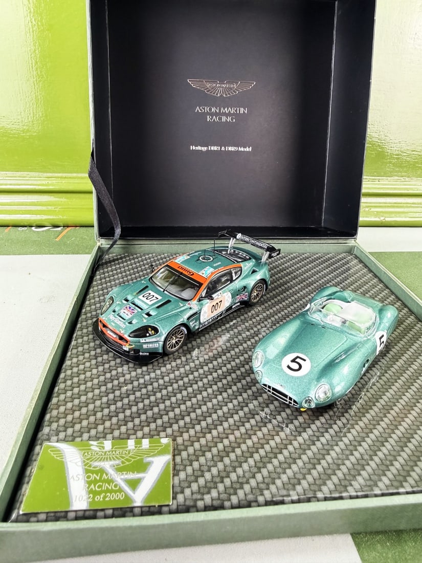 Aston Martin Model Cars Dbr9 & Dbr1 Limited Edition (1 of 9)