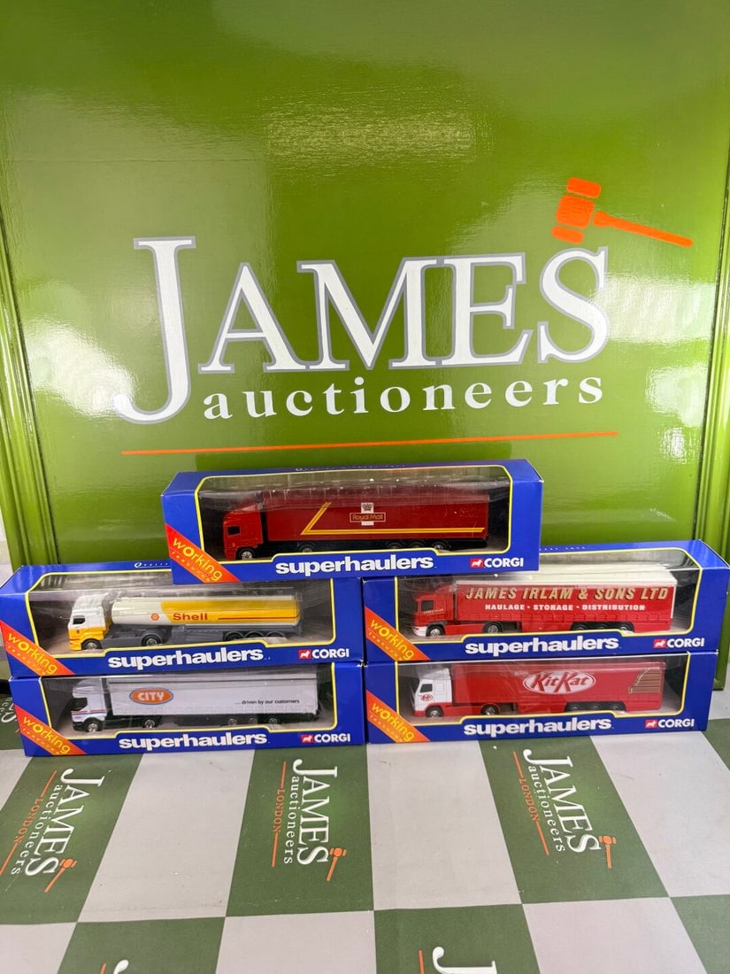 Corgi 1:50 Superhaulers Collection x 5-Including Royal Mail etc: Corgi 1:50 Superhaulers Collection x 5-Including Royal Mail etc