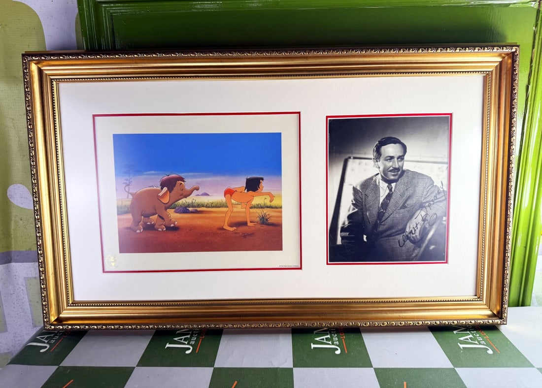 Walt Disney Signed Picture & Jungle Book Montage (1 of 11)