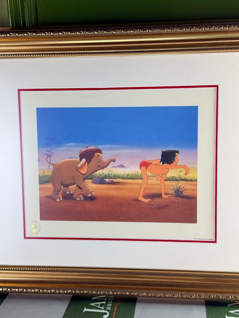 Walt Disney Signed Picture & Jungle Book Montage - 2