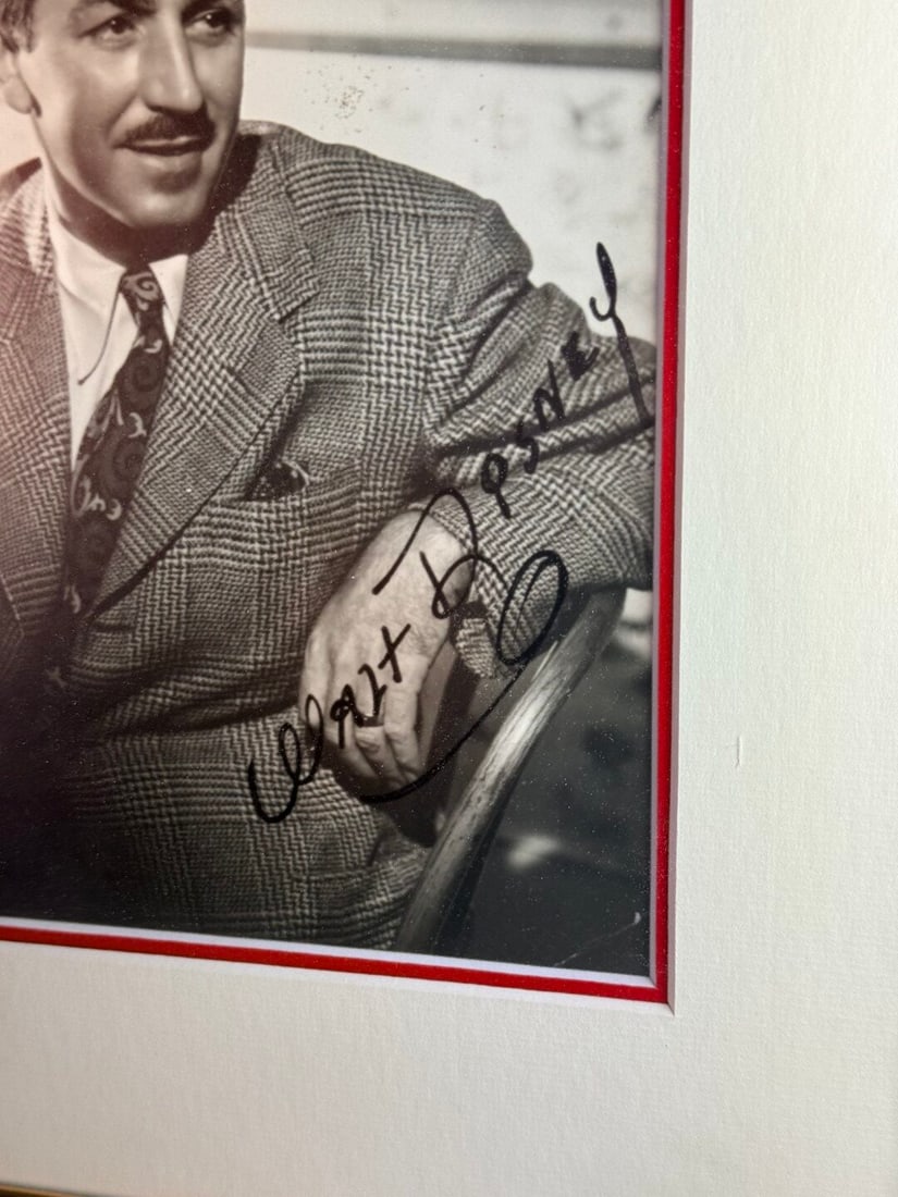 Walt Disney Signed Picture & Jungle Book Montage - 4