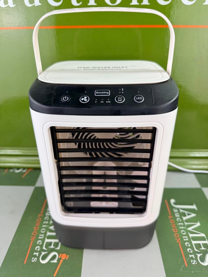 Air Conditioner Portable Fan Dual Spray 3-Speed Air AC Unit (1 of 2)