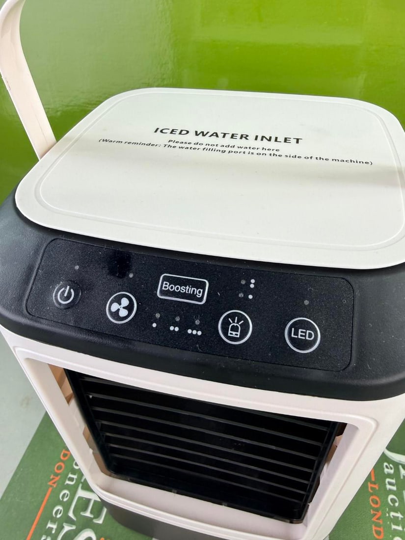 Air Conditioner Portable Fan Dual Spray 3-Speed Air AC Unit - 2