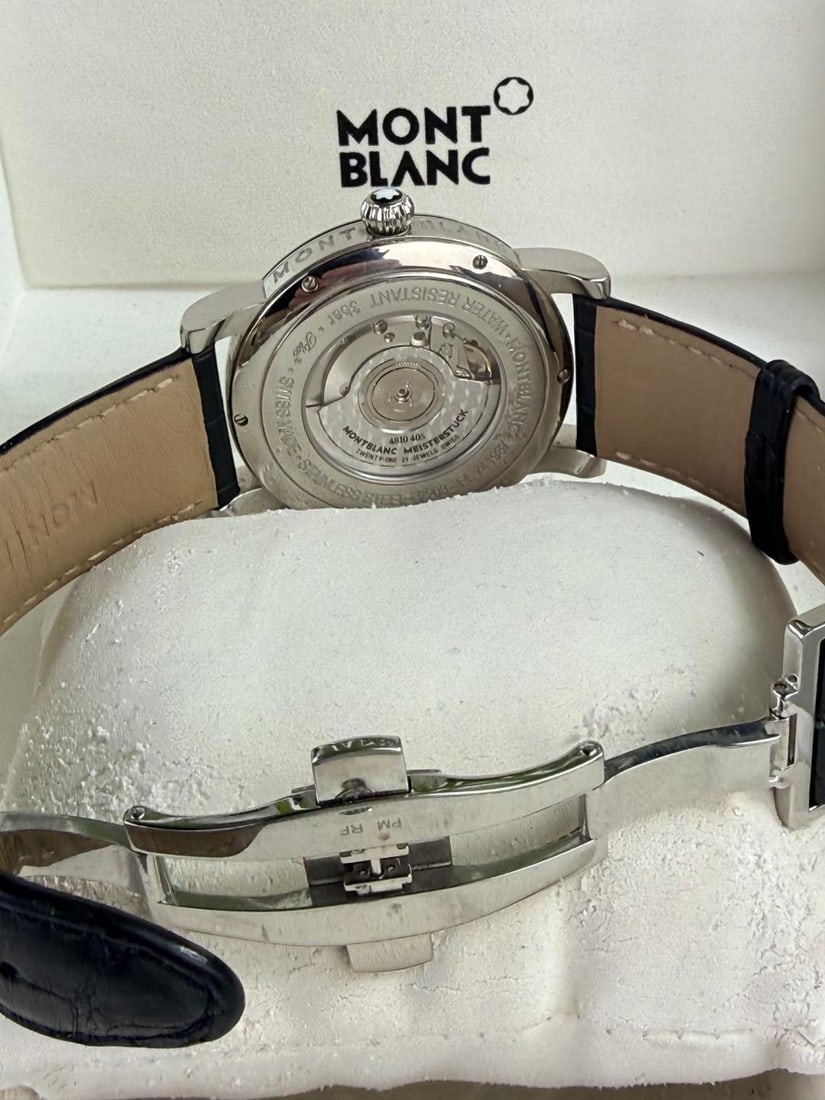 Montblanc Star World Timer Edition Automatic Watch. 2015 Example 42mm Bezel - 5
