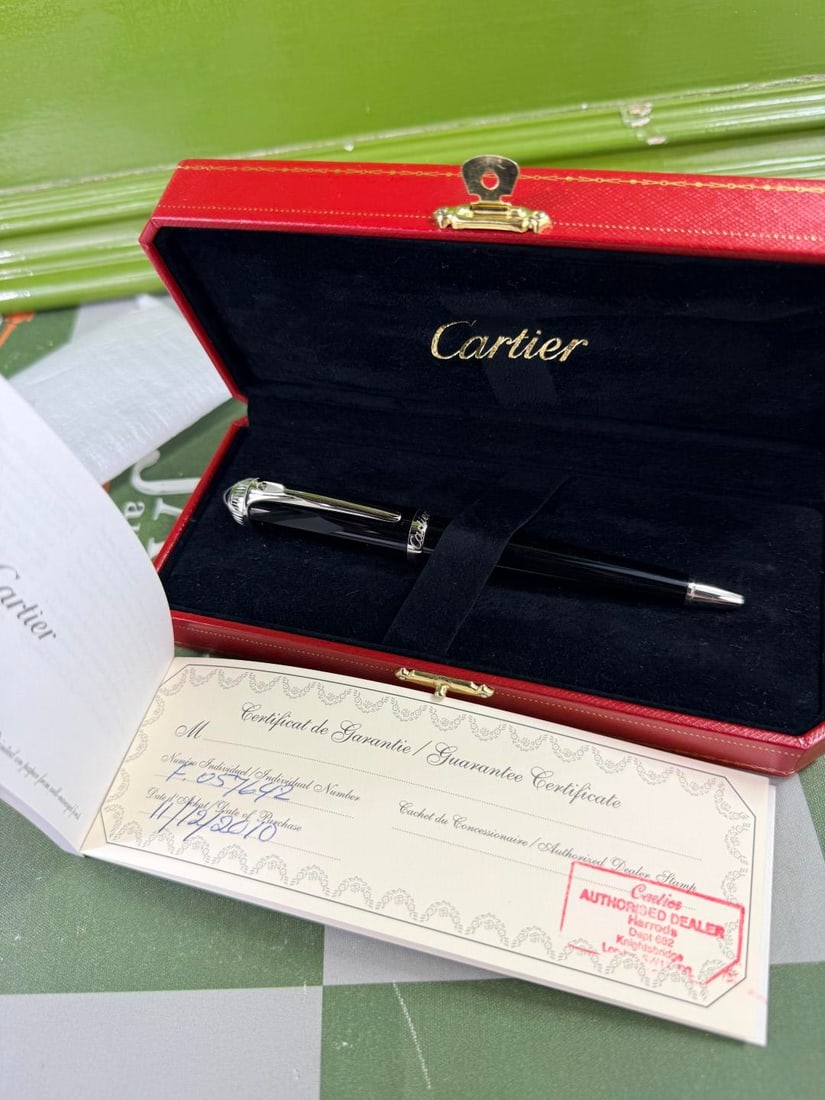 Cartier `R` De Cartier Edition Ballpoint Pen. - 4