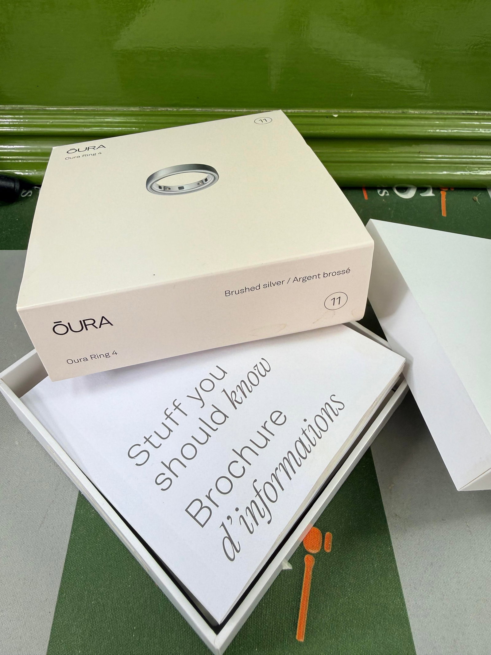 Oura Ring 4 Size 11 Tested As Fully Working. - 2