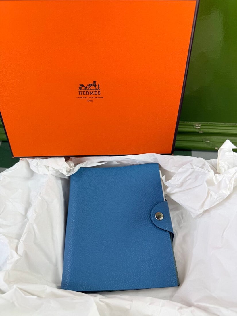 Hermes Paris- Ulysses PM Leather Note Book-Appears Unused. - 7