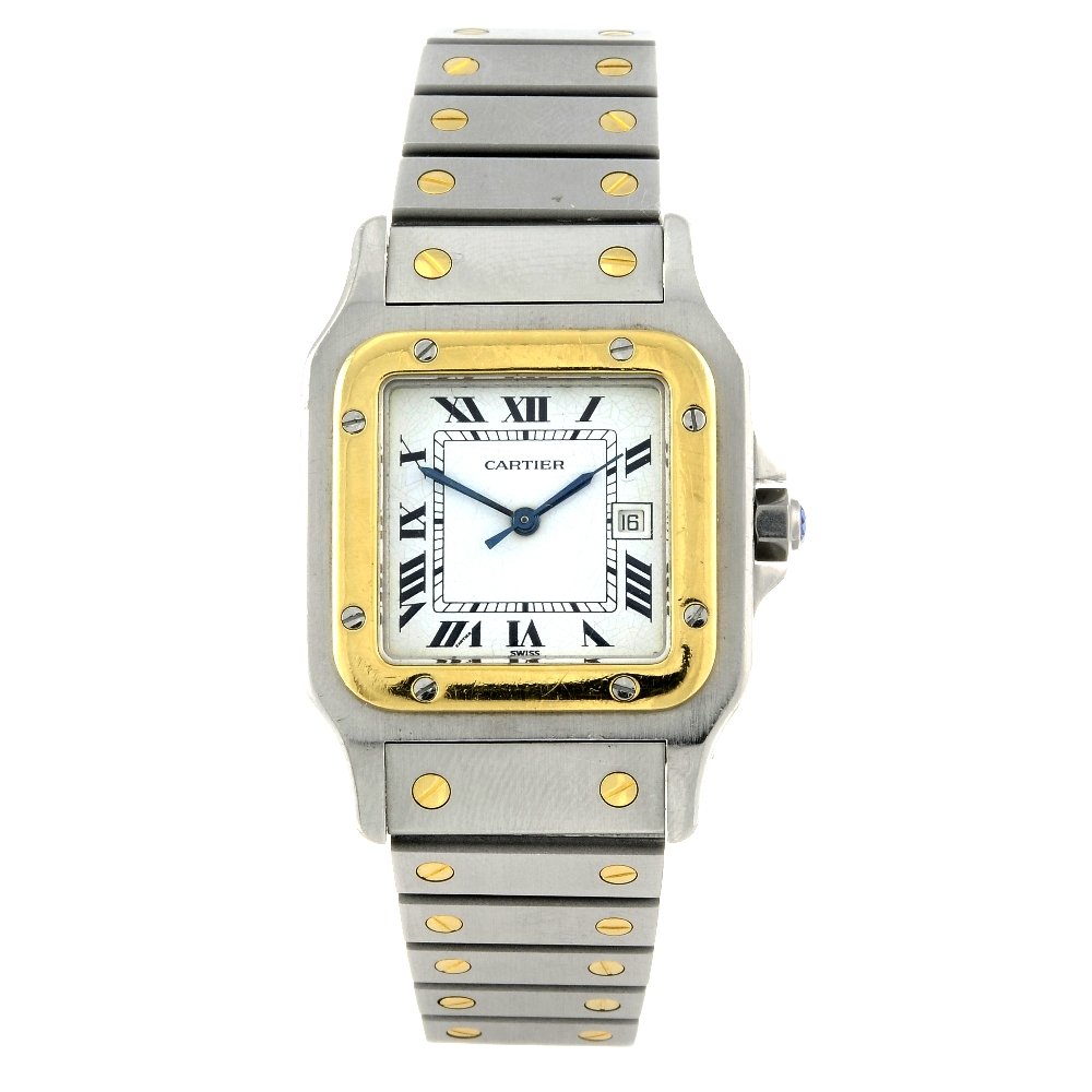 A Gent`s Cartier Santos Watch (1 of 6)